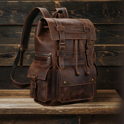 LEANDRO | Lederrucksack