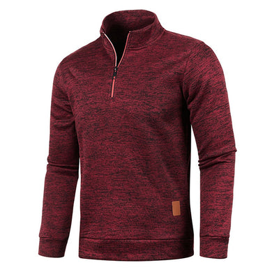 Bjorn | Comodo maglione da uomo con mezza zip
