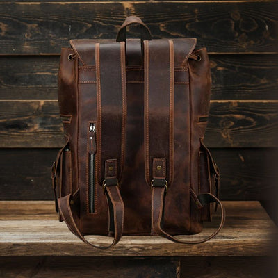 LEANDRO | Lederrucksack