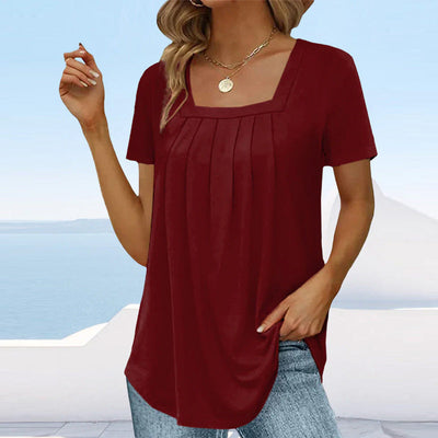 Livia™ - Elegante Plisseebluse