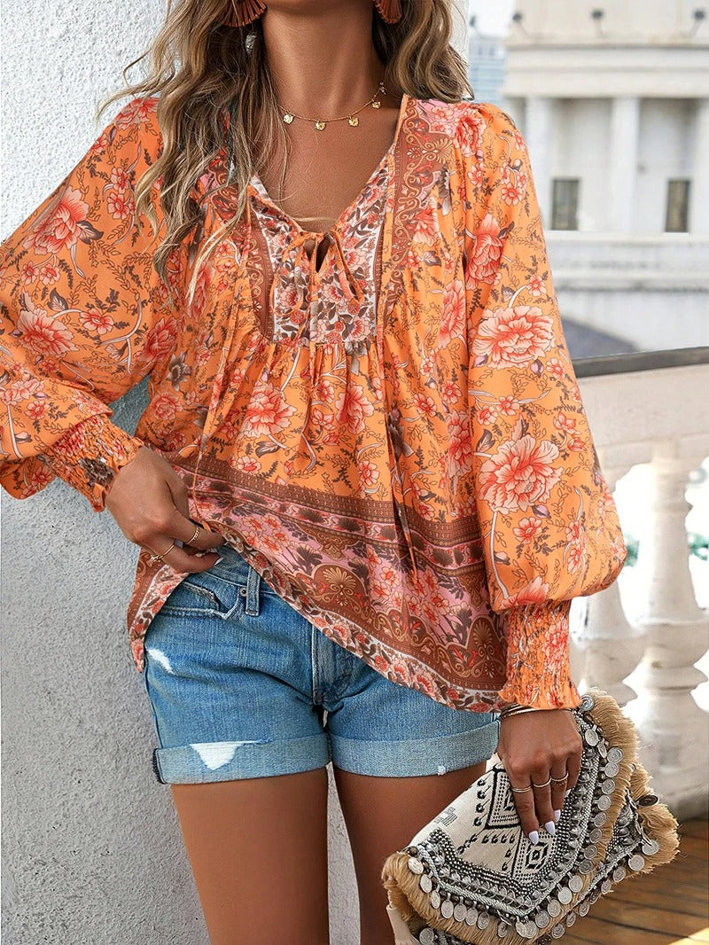 Helena™ | Sommer Blumen Top