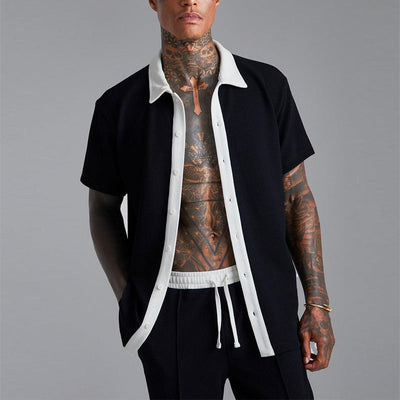 "Urban Pulse" - Set casual da 2 pezzi da uomo