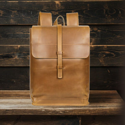 LUGANO | Sac à Dos en Cuir d'Affaires