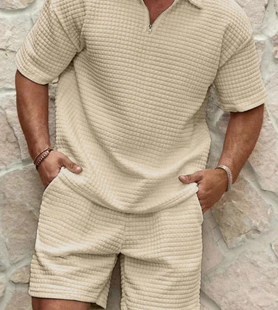 "Casual Zip Combo" Set estivo di 2 con chiusura a zip