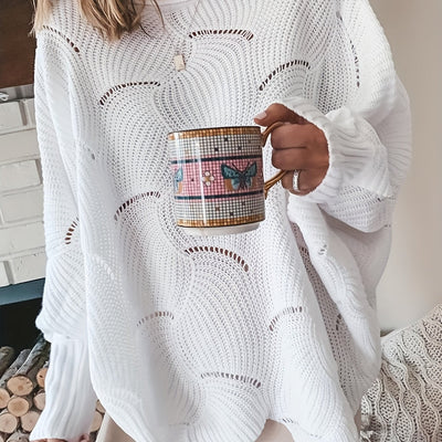 Yoko™ – pull en maille côtelée pour femme