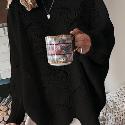 Yoko™ – pull en maille côtelée pour femme