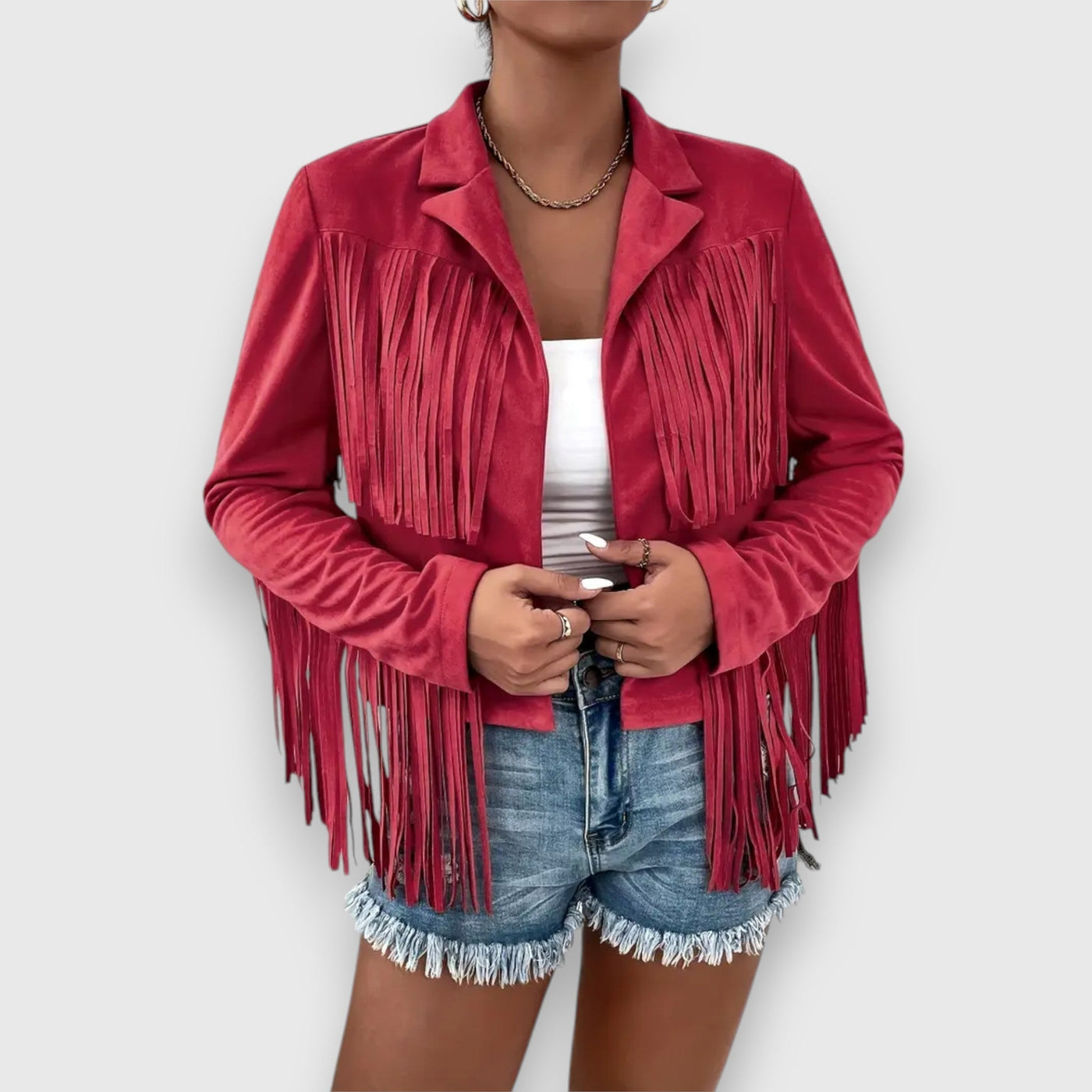Fiorella – Jacke mit Fransen