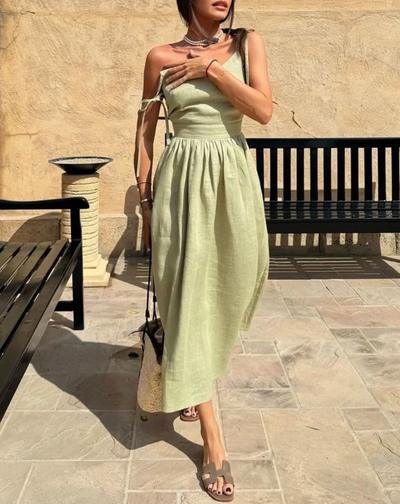 Cream Dream™ - Lockeres Kleid