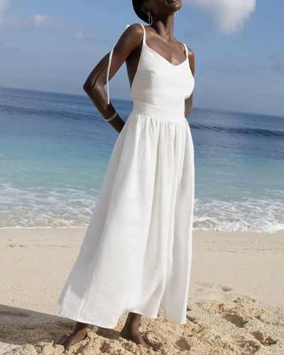 Cream Dream™ - Lockeres Kleid