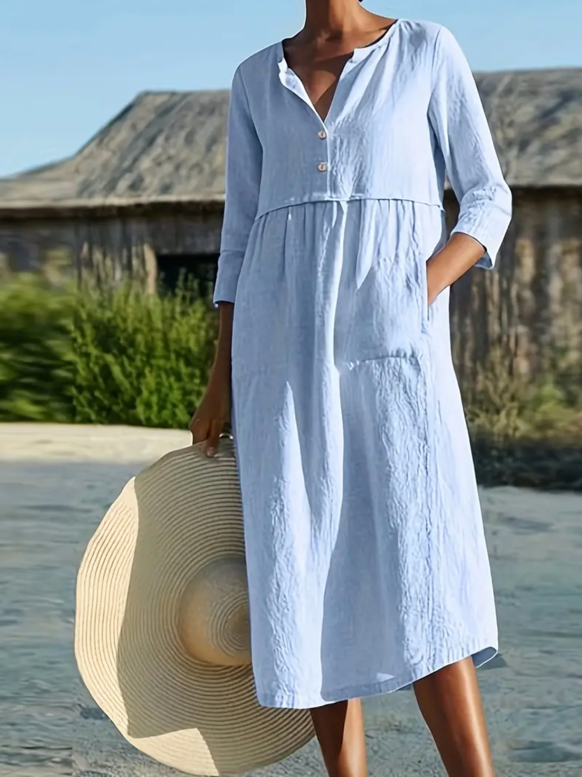 Sara - Abito in lino leggero