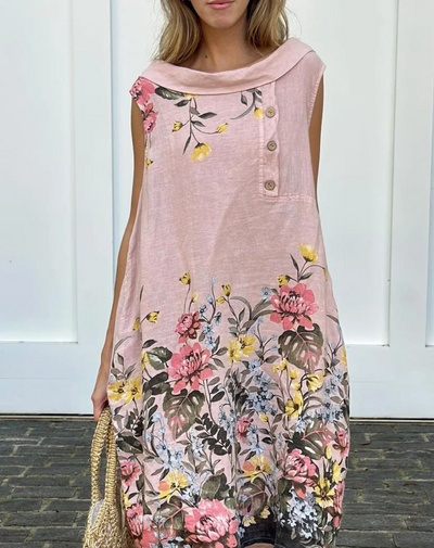 Flower Linen - Kleid