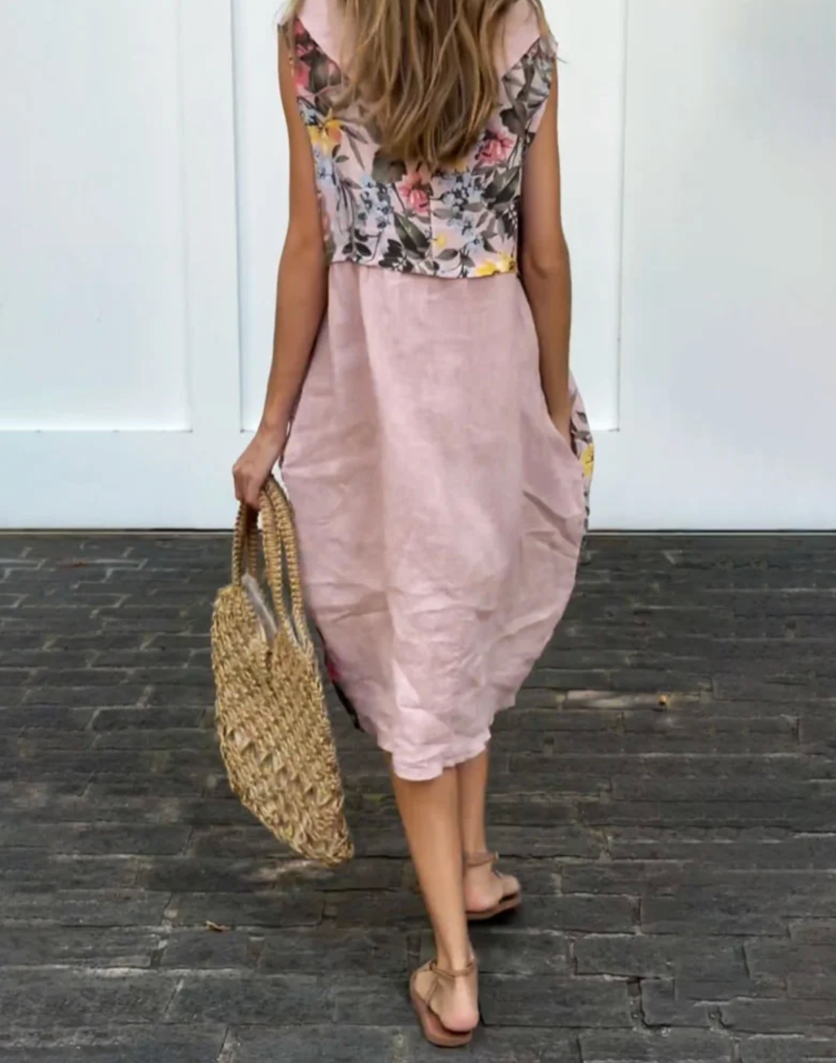 Flower Linen - Kleid