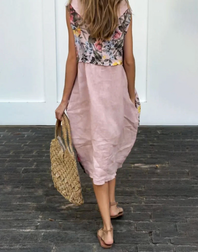 Flower Linen - Kleid