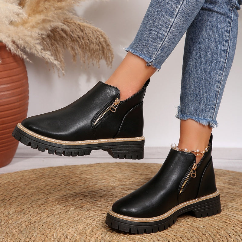 Katrina™ | Ankle Boots aus Leder