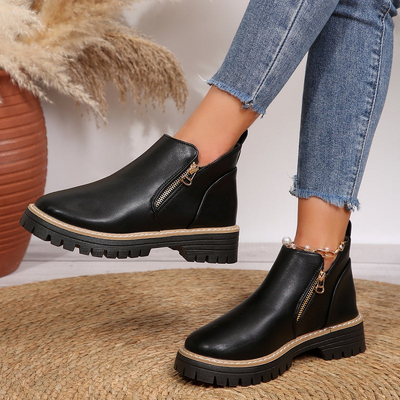 Katrina™ | Ankle Boots aus Leder
