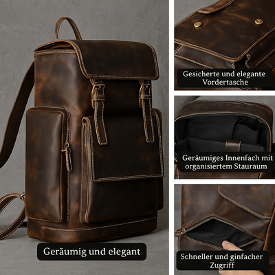 CARVER | Crazy Horse Lederrucksack