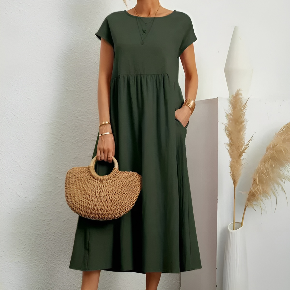 Catherine | Elegantes Essentials Kleid