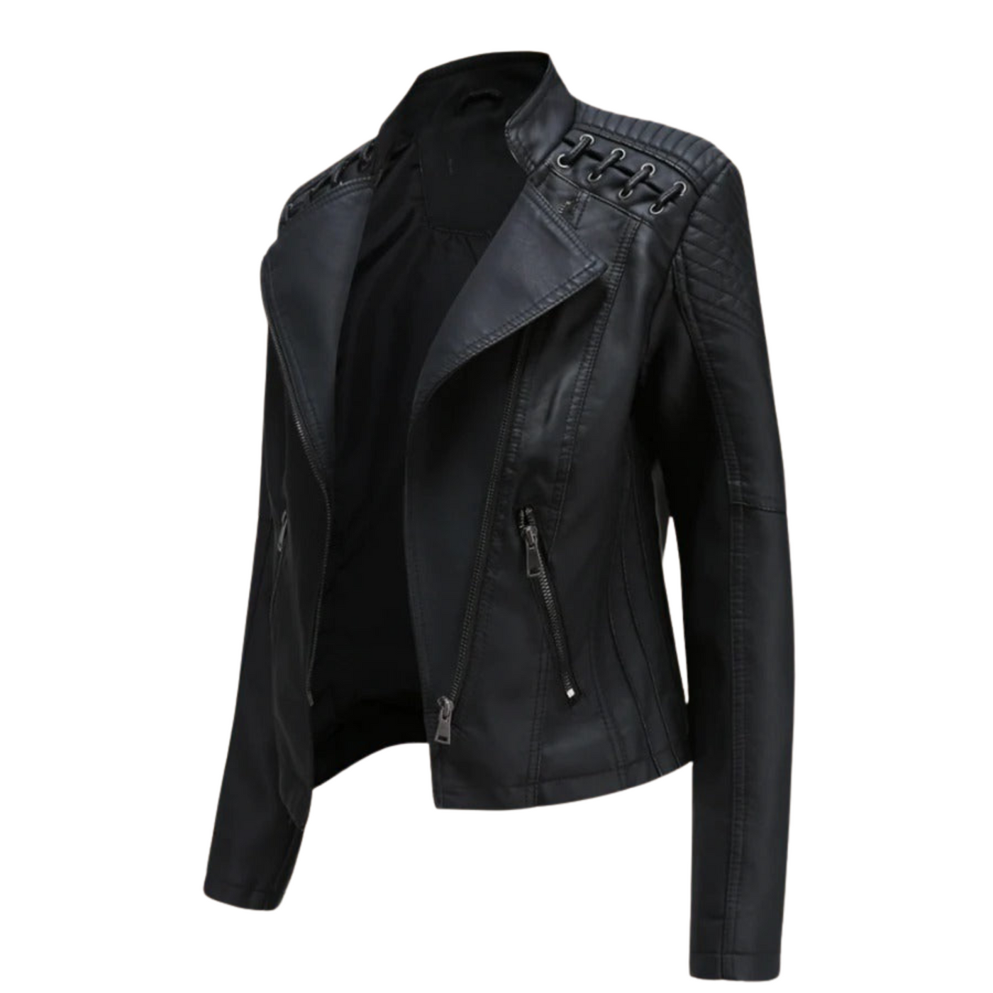 Iris® - Stylische Biker-Lederjacke