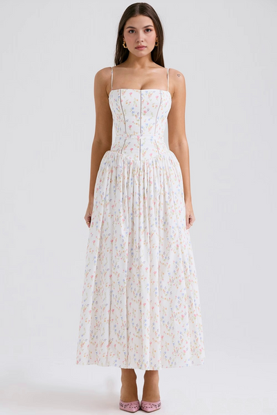 VIOLETTA - Posy Midi Kleid