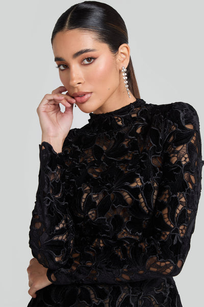 Tala - Schwarzes Kleid