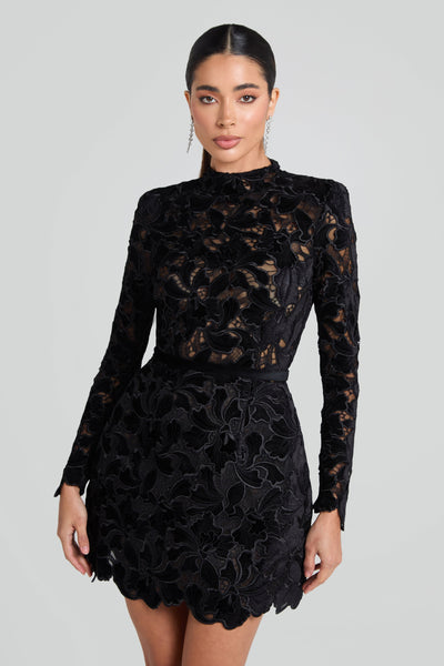 Tala - Schwarzes Kleid