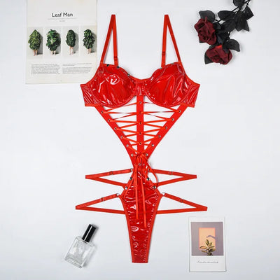Mireille Laurent® | Verführerischer Latex-Einteiler