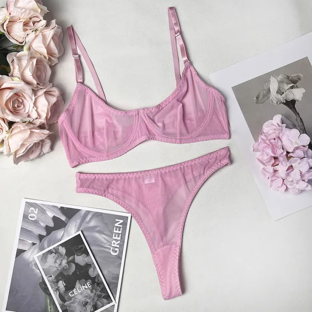 Brooke | Set reggiseno push up senza cuciture da 2 pezzi 