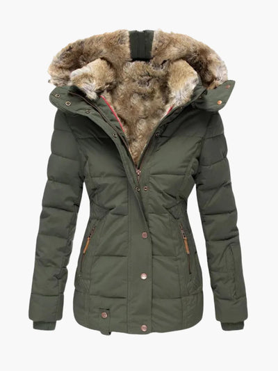 Hella | Pelzgefütterte Winterjacke (vegan)