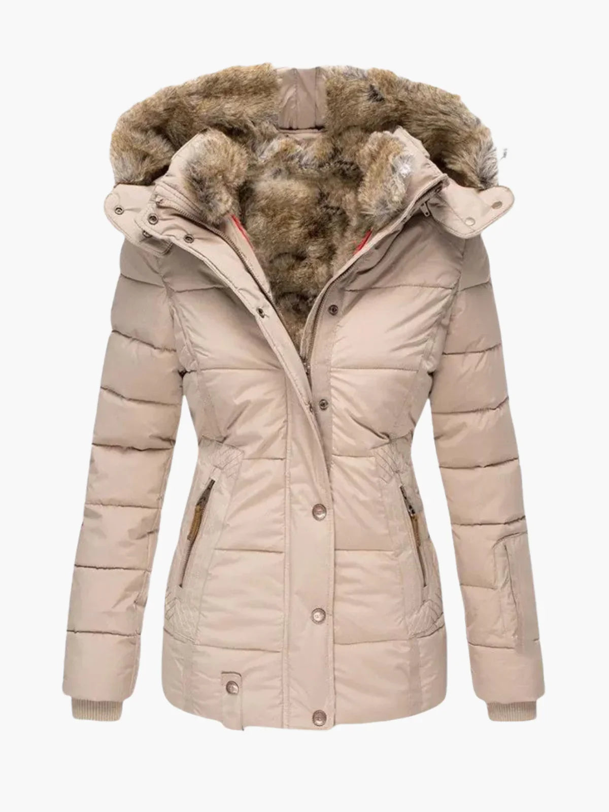 Hella | Pelzgefütterte Winterjacke (vegan)