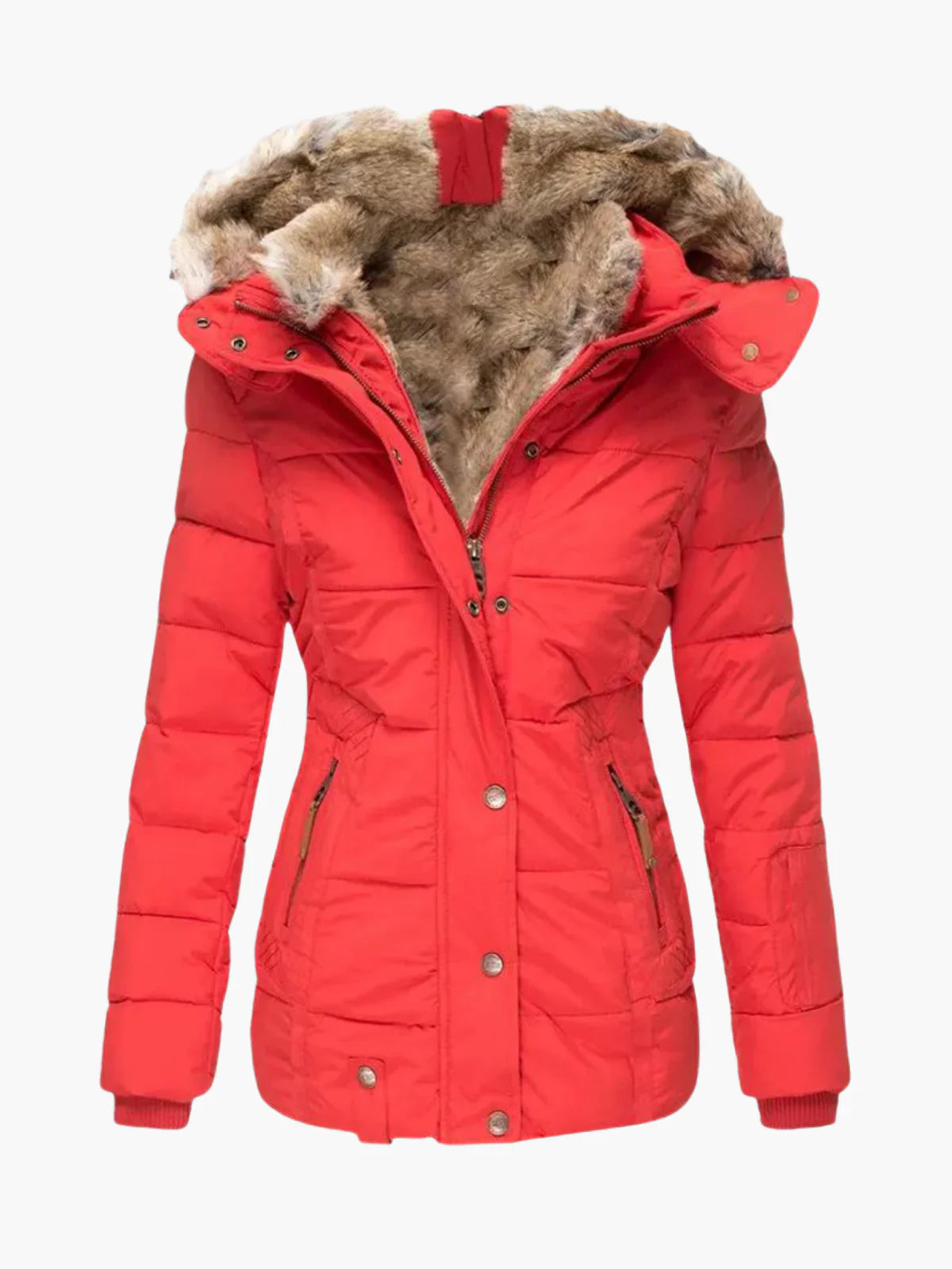 Hella | Pelzgefütterte Winterjacke (vegan)