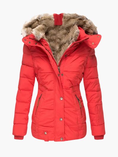 Hella | Pelzgefütterte Winterjacke (vegan)
