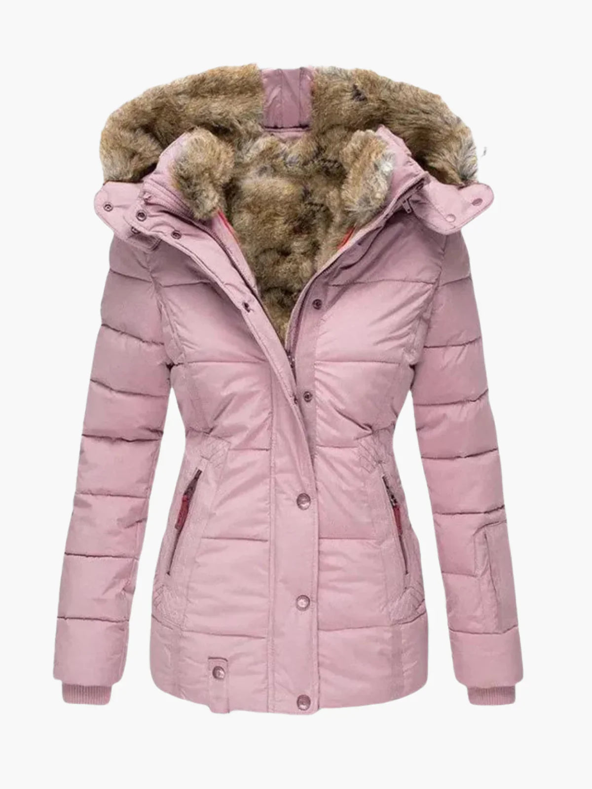 Hella | Pelzgefütterte Winterjacke (vegan)