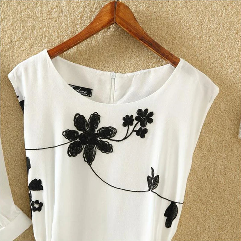 Lea - 2-Teilig: Top + Blumenkleider