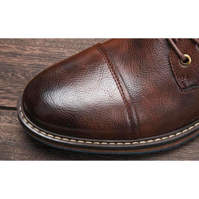 Abel | Handgefertigte Premium Leder Oxford Stiefel