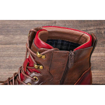 Abel | Handgefertigte Premium Leder Oxford Stiefel