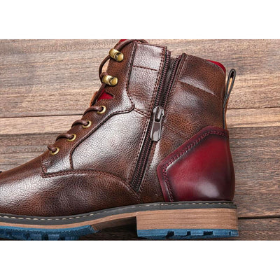 Abel | Handgefertigte Premium Leder Oxford Stiefel
