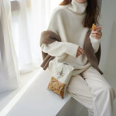 Zia - Lockerer Rollkragenpullover