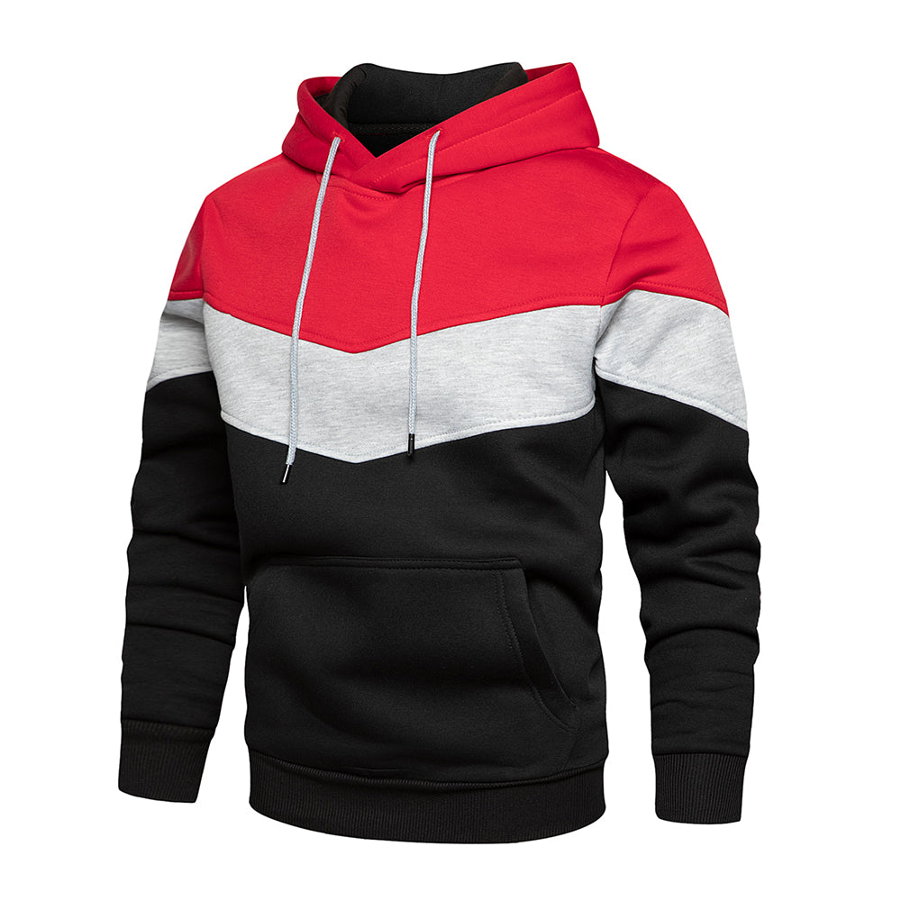 Sven® - Felpa con cappuccio da uomo casual