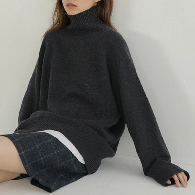 Zia - Lockerer Rollkragenpullover