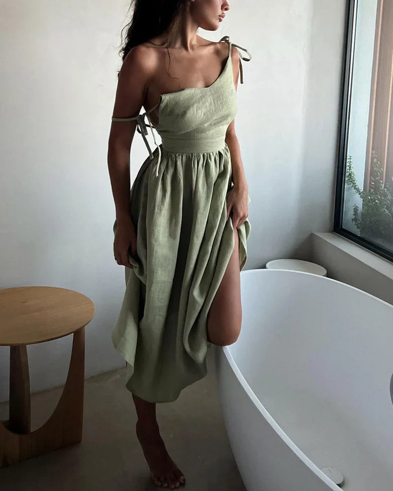 Cream Dream™ - Lockeres Kleid