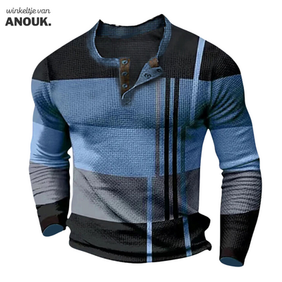 Aaron® - Maglione da uomo caldo ed elegante 