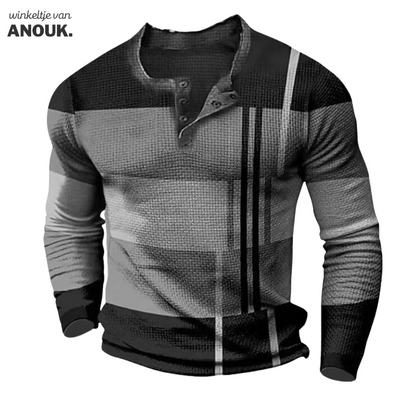 Aaron® - Maglione da uomo caldo ed elegante 
