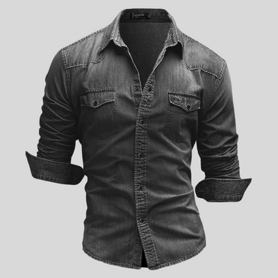 Leroy® - Lässiges Herrenhemd aus Denim
