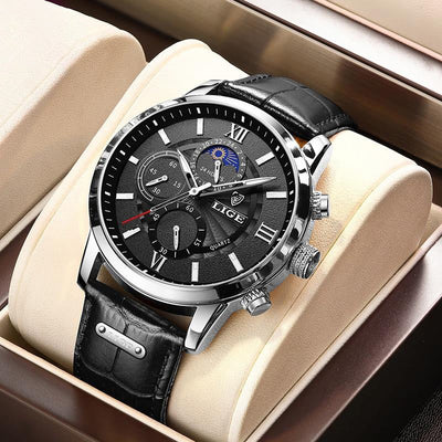 Klassische | Lederarmband Uhr