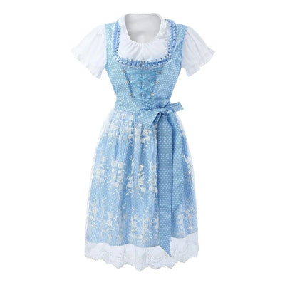 Elegantes klassisches Dirndlkleid mit bezaubernden Stickereidetails