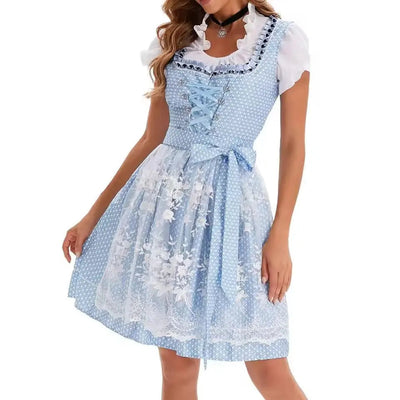 Elegantes klassisches Dirndlkleid mit bezaubernden Stickereidetails