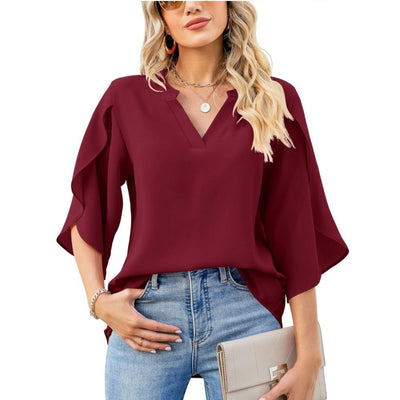 Claire™ - Elegantes Top mit V-Ausschnitt