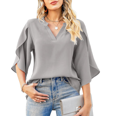 Claire™ - Elegantes Top mit V-Ausschnitt