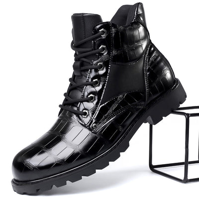Jaecob | Krokodil-Lederstiefel