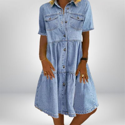 Sofia® | Boho Denimkleid